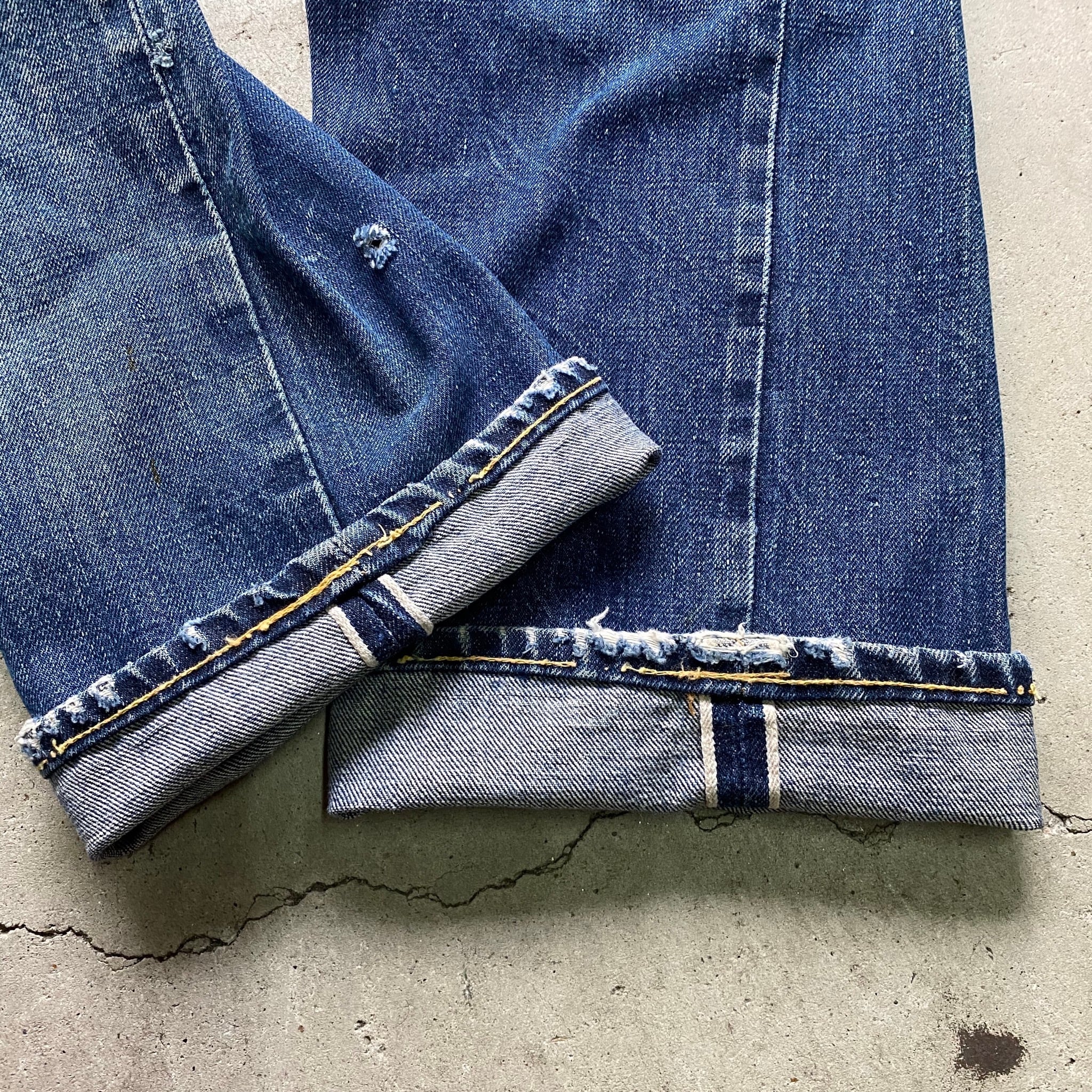 希少 60's 復刻 LEVI'S LVC 1967 505 BIGE 赤耳