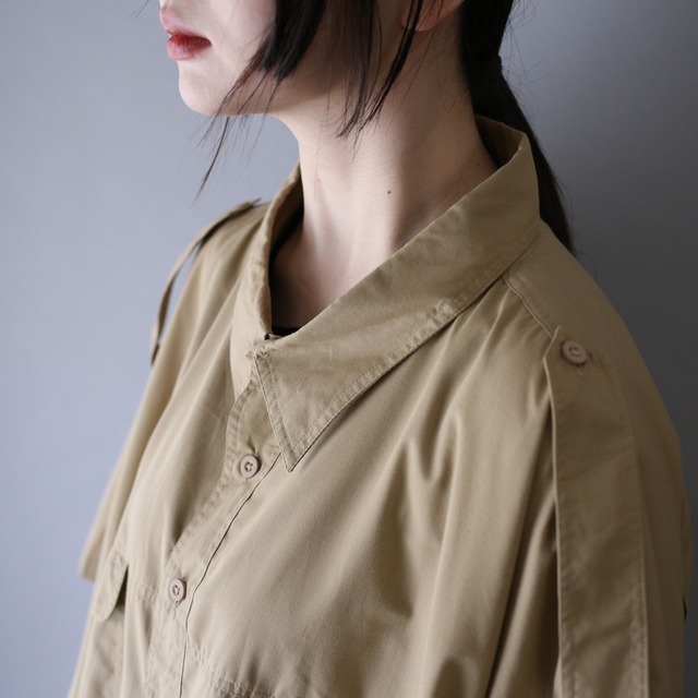 "KING SIZE" XXXXXL super over silhouette s/s shirt