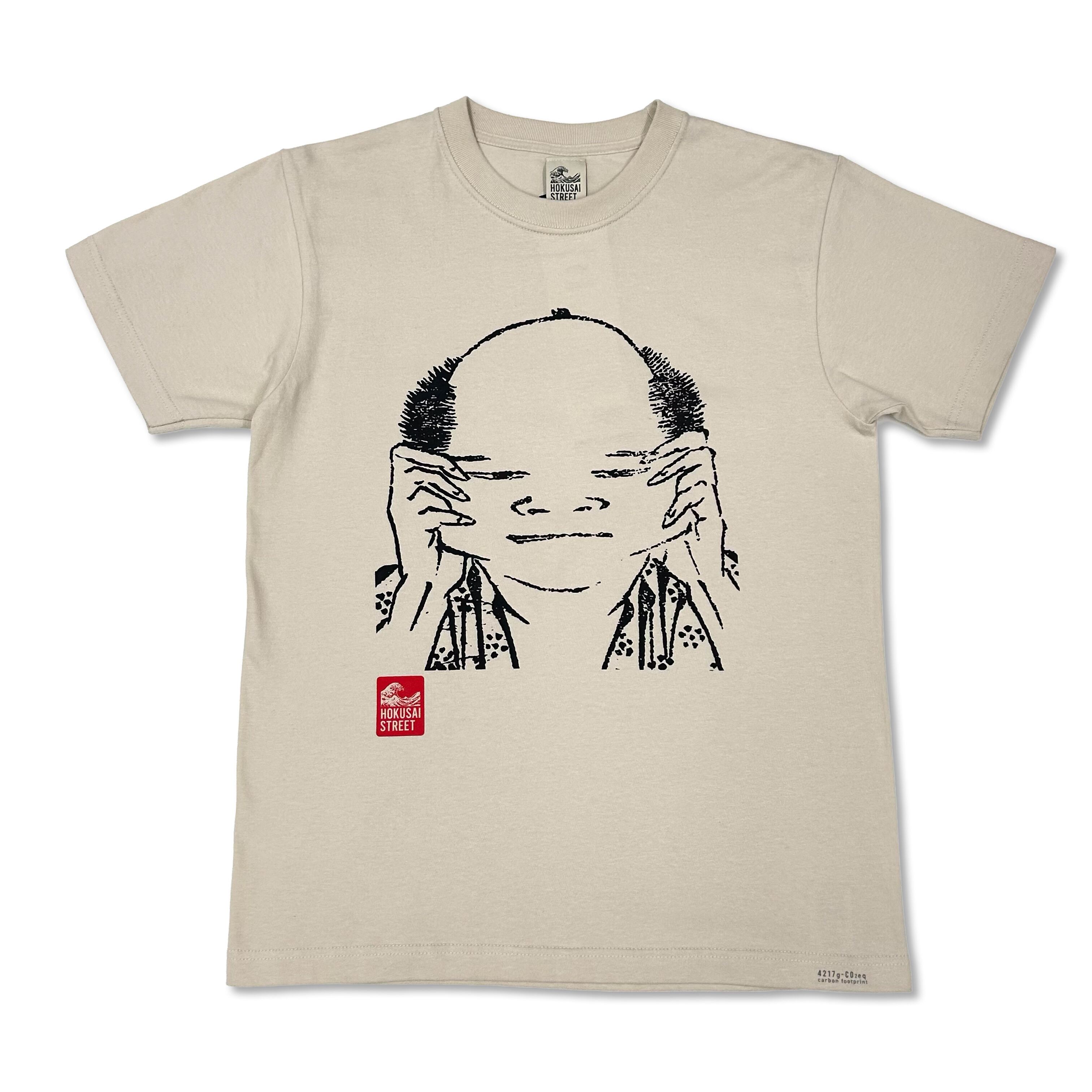 北斎漫画Tシャツ 能面 703007 葛飾北斎 KATSUSHIKA HOKUSAI 送料無料