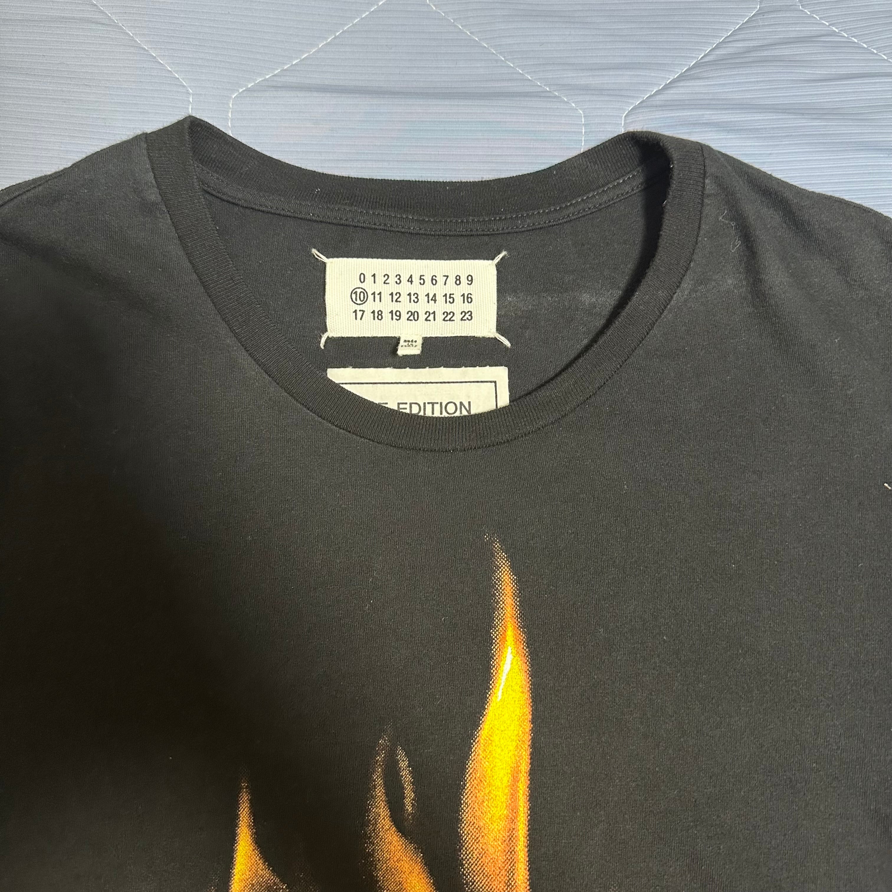 Maison margiela 15ss Reedition flame Tee | One More Age Maison margiela 15ss Reedition flame Tee | One More Age