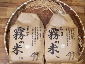 特別栽培米『霧の米』白米5kg × 2袋