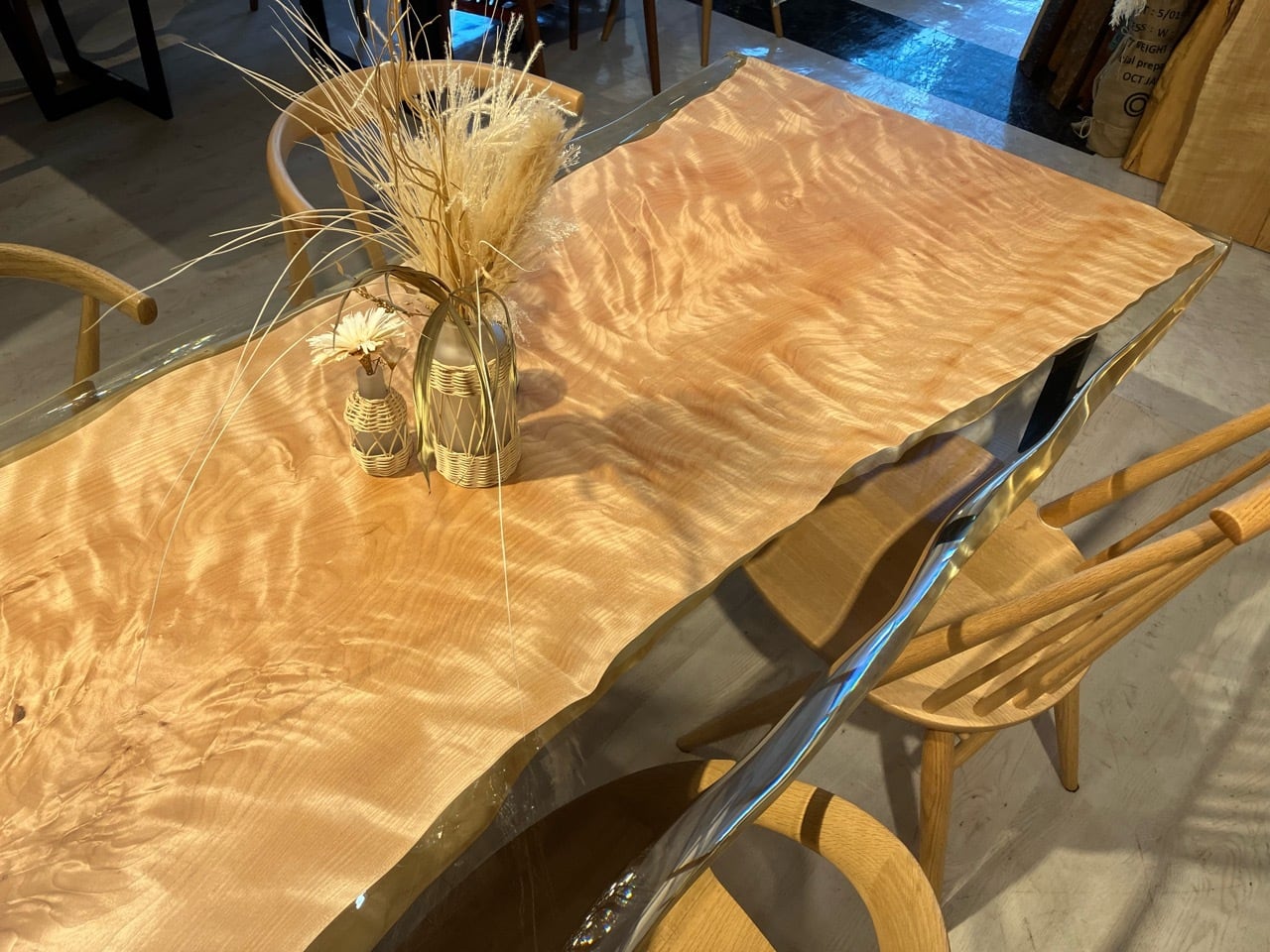 Premium】水目桜（ミズメザクラ）_1950×880-840×45_青山店_テーブル天