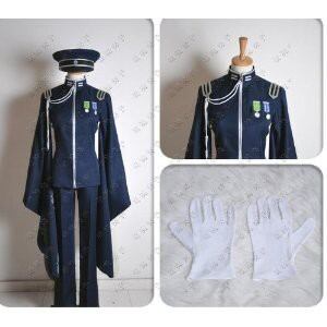 K005 VOCALOID（ボーカロイド・ボカロ） KAITO カイト 千本桜 コスプレ