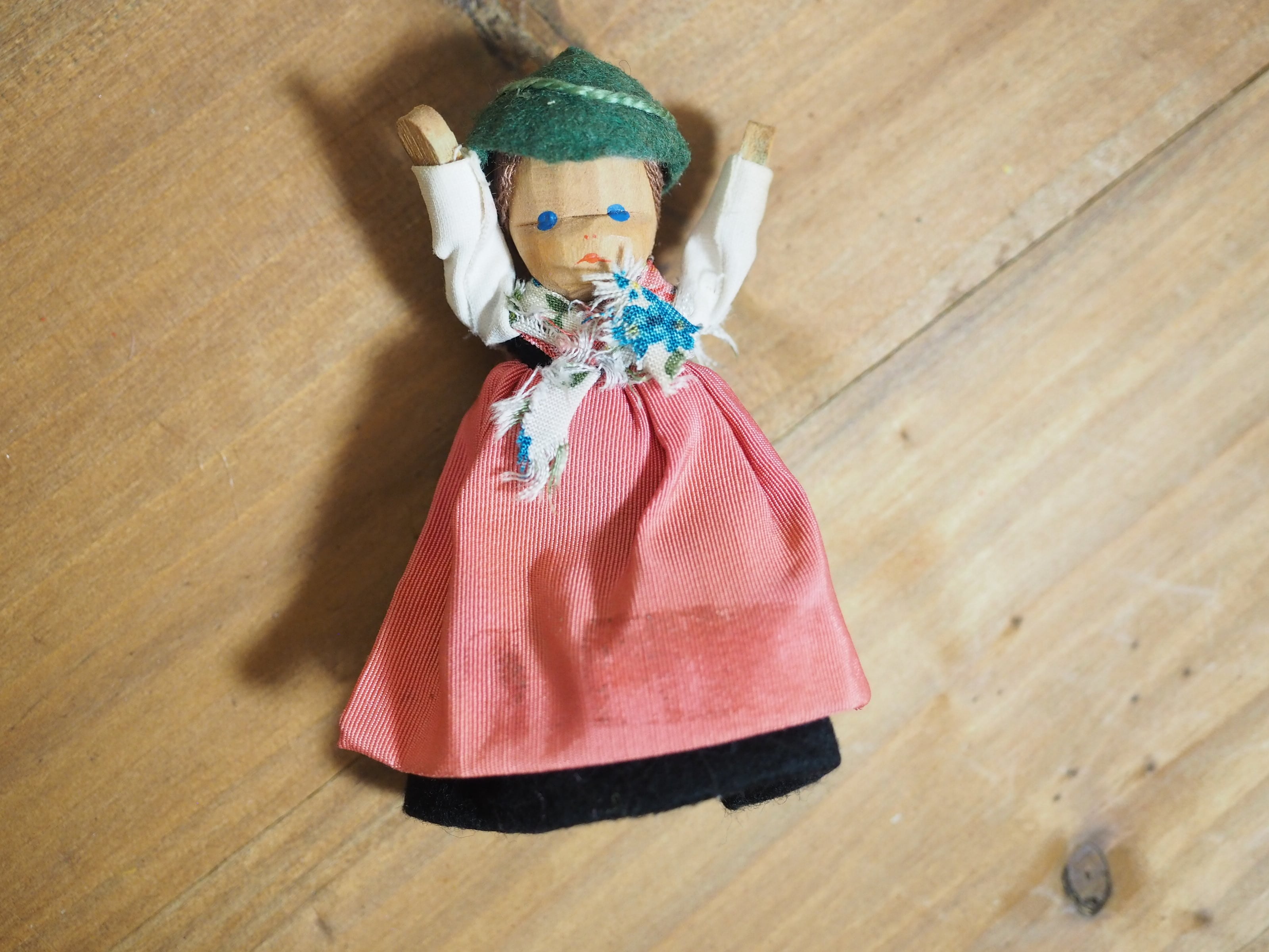 木製の小さなお人形 ハーン社 ドイツ | doll antiquus