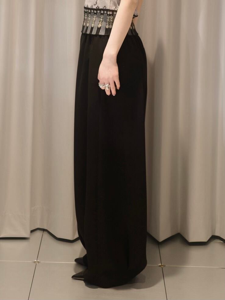 26SS】ENFOLD エンフォルド / コクーンパンツ / TUCK-HEM WIDE-COCOON