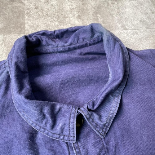 60-70s フランス軍 刺繍タグ コットンツイル フレンチワークジャケット 詳細写真8