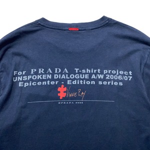 archive 2006AW PRADA SPORT black L/S tee