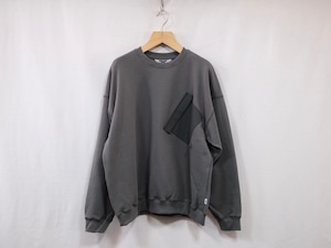 WELCOME RAIN”SWEATSHIRT WITH POCKET OD”