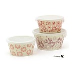 コストコ再販商品 【2セット】三郷陶器 フラワー・フラワー ディズニー レンジパック 3個(MSS)
