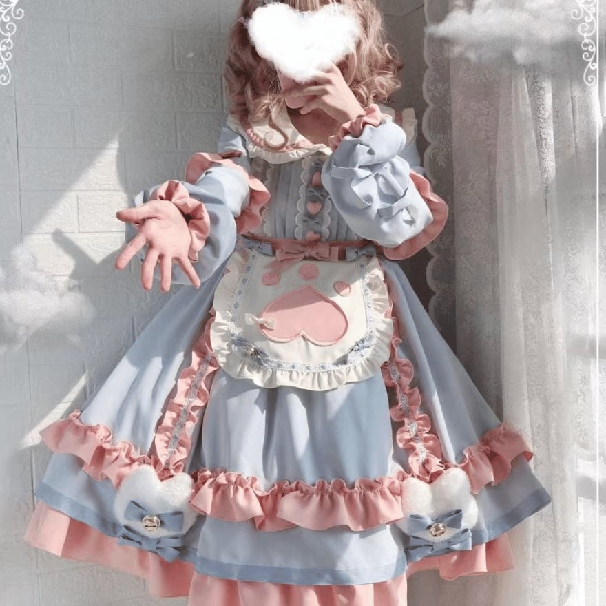 ゴスロリ通販 With U ゴスロリ ロリィタ服 ワンピース メイド服