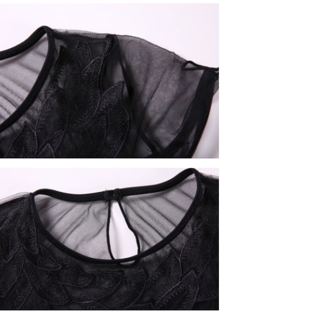 ノワール・ヴァルス ブラックドレス ds0775