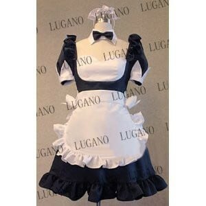 K1505 とある科学の超電磁砲 御坂美琴 白井 黒子風 メイド服 コスプレ