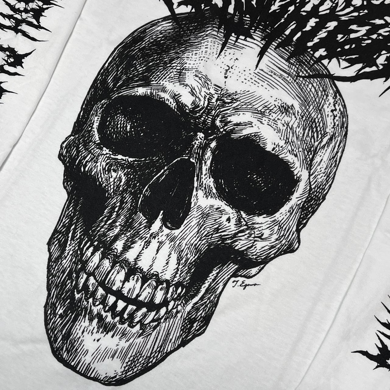The Defleshed Long Sleeve White | Brutal Death Clothing