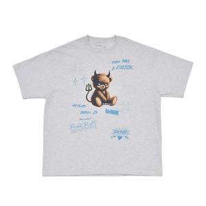 【DOMREBEL】LIL DEV - T-SHIRT FADED BLACK