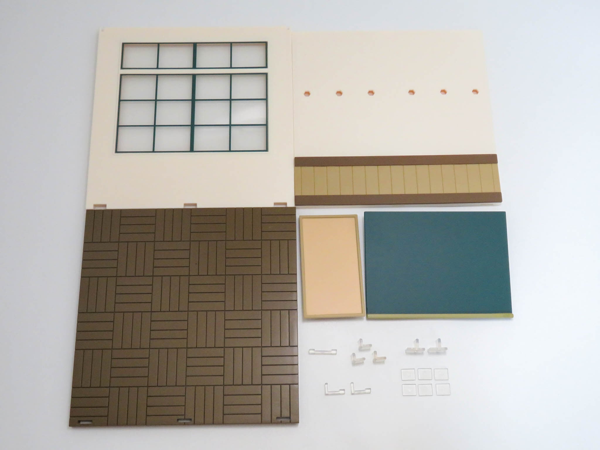 再入荷(A-ランク)ねんどろいどプレイセット #01 スクールライフAセット 壁と床