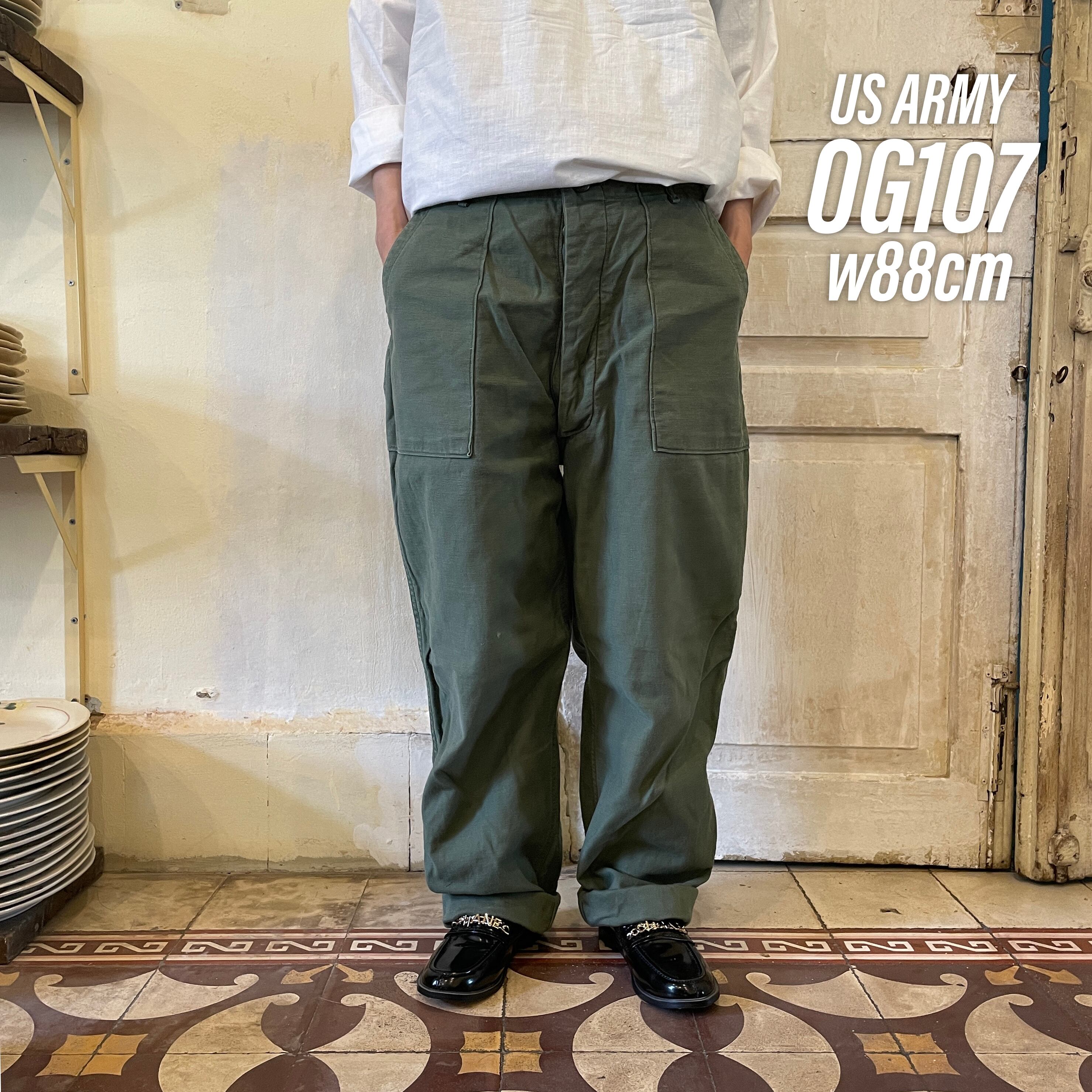 GD77 US ARMY 米軍 アメリカ軍 ベイカーパンツ 70s OG107 | ビンテージ 