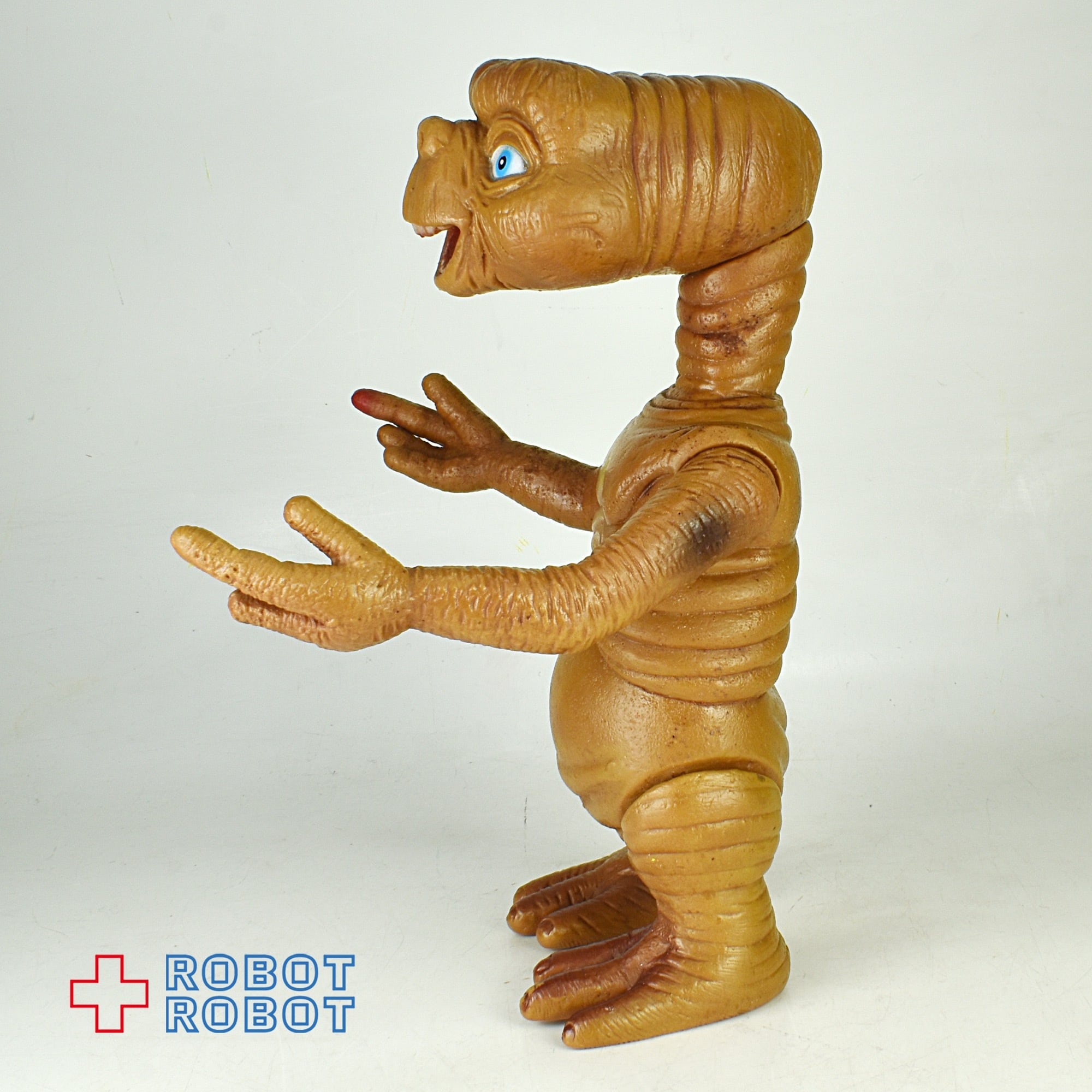 E.T. 口開 濃茶 ソフビ フィギュア メーカー不明 | ROBOTROBOT