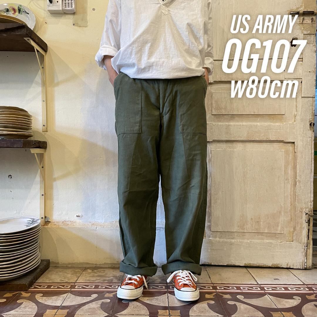 GD23 US ARMY 米軍 アメリカ軍 ベイカーパンツ 60s OG107 ズボン