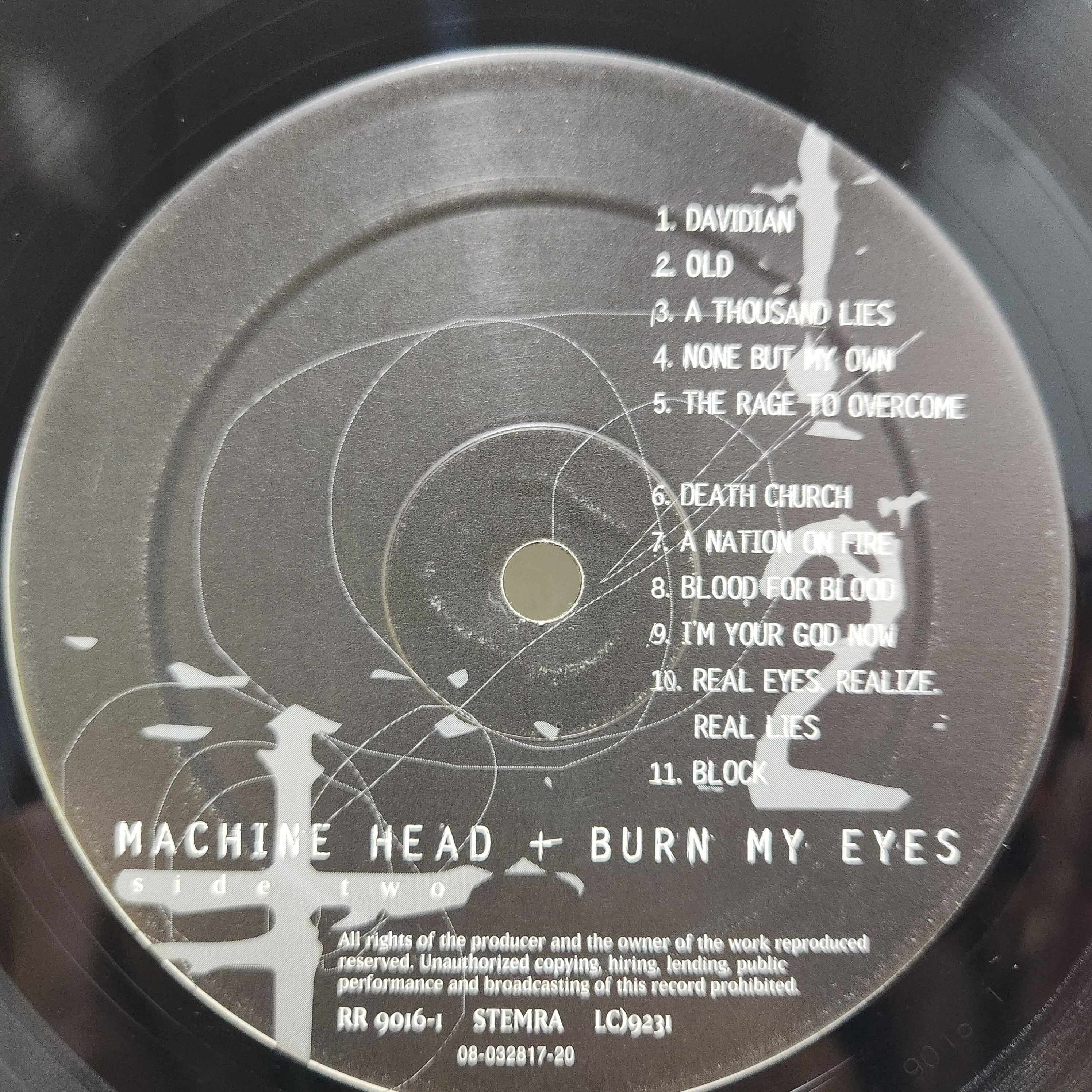 Machine Head / Burn My Eyes [RR 9016-1] - 画像3