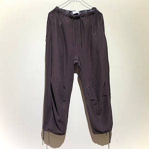 PERS PROJECTS / MAVERICK knee tuck TROUSERS / brown