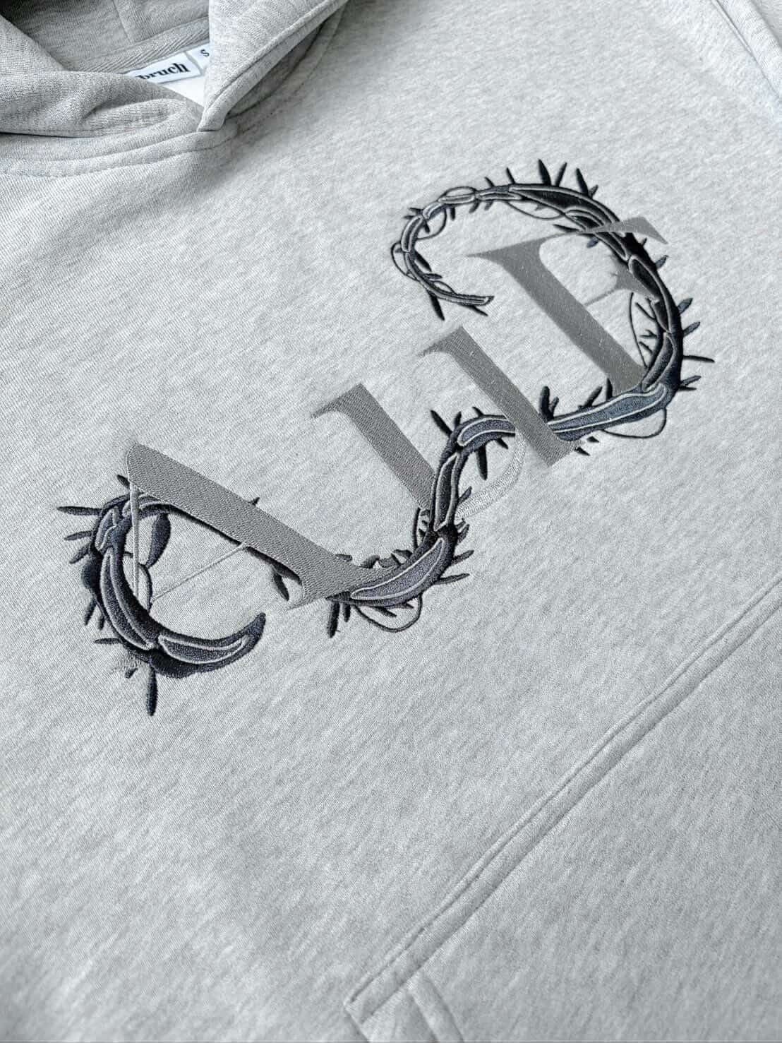 Aufbruch Hoodie #001 The vine (Gray) | Aufbruch