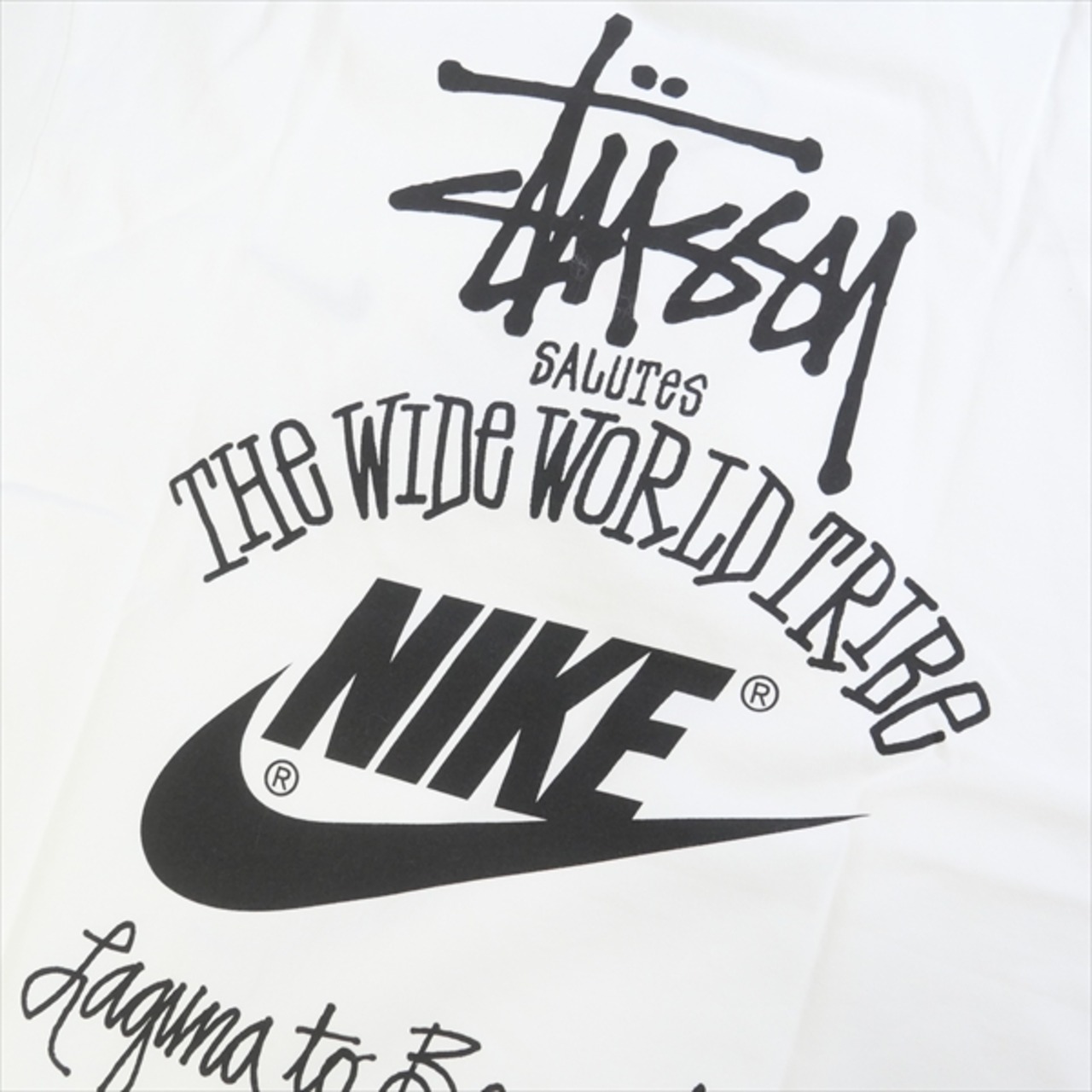 Size【L】 STUSSY ステューシー ×NIKE The Wide World Tribe T-Shirt T 
