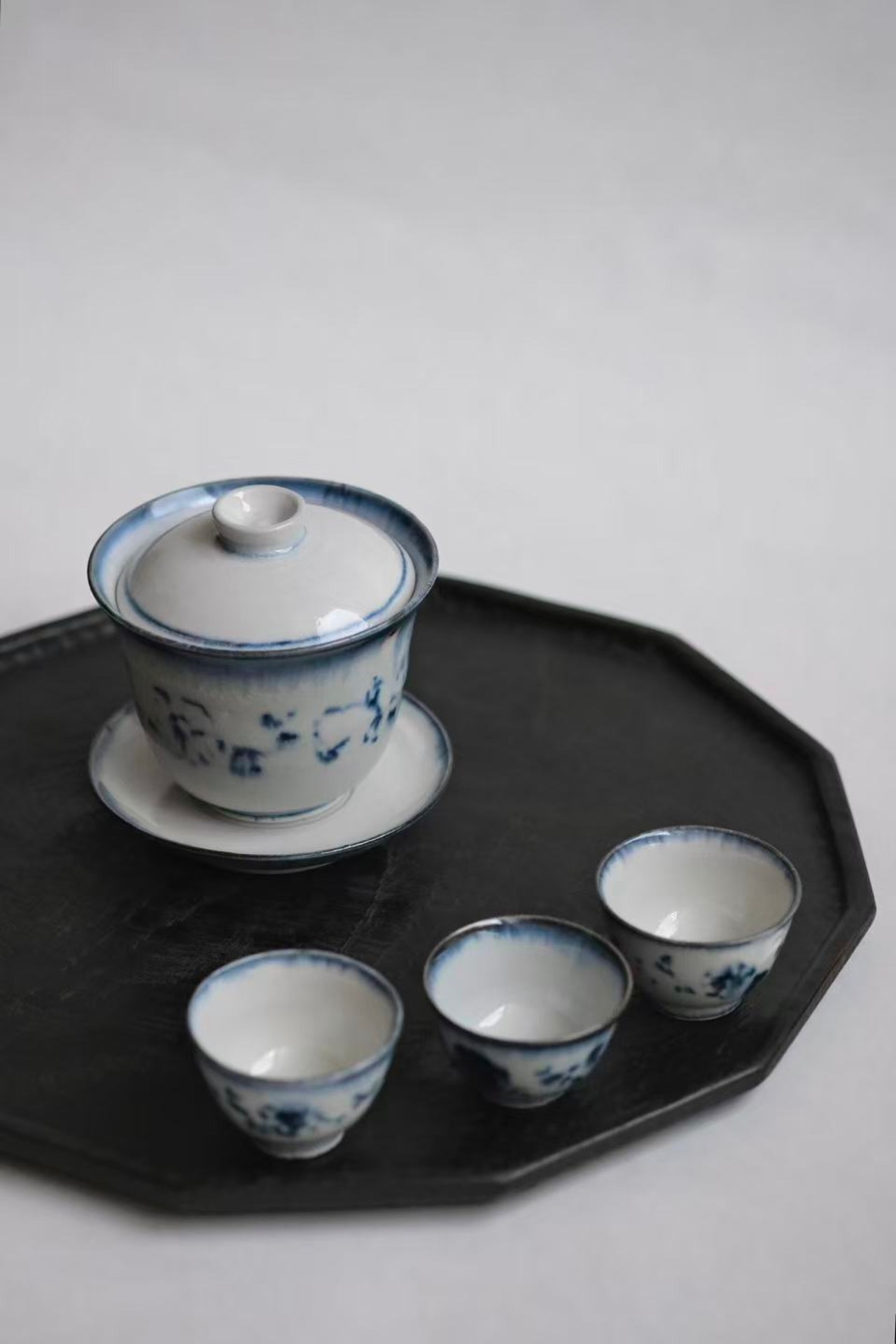 田村文宏 Fumihiro Tamura - 安南蓋碗 lidded cup