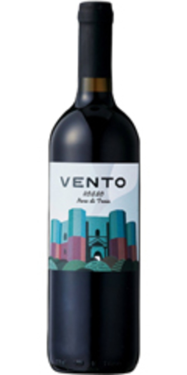 ヴェント　赤　ネーロ・ディ・トロイア 24 Vento Rosso N (Nero di Troia IGT)