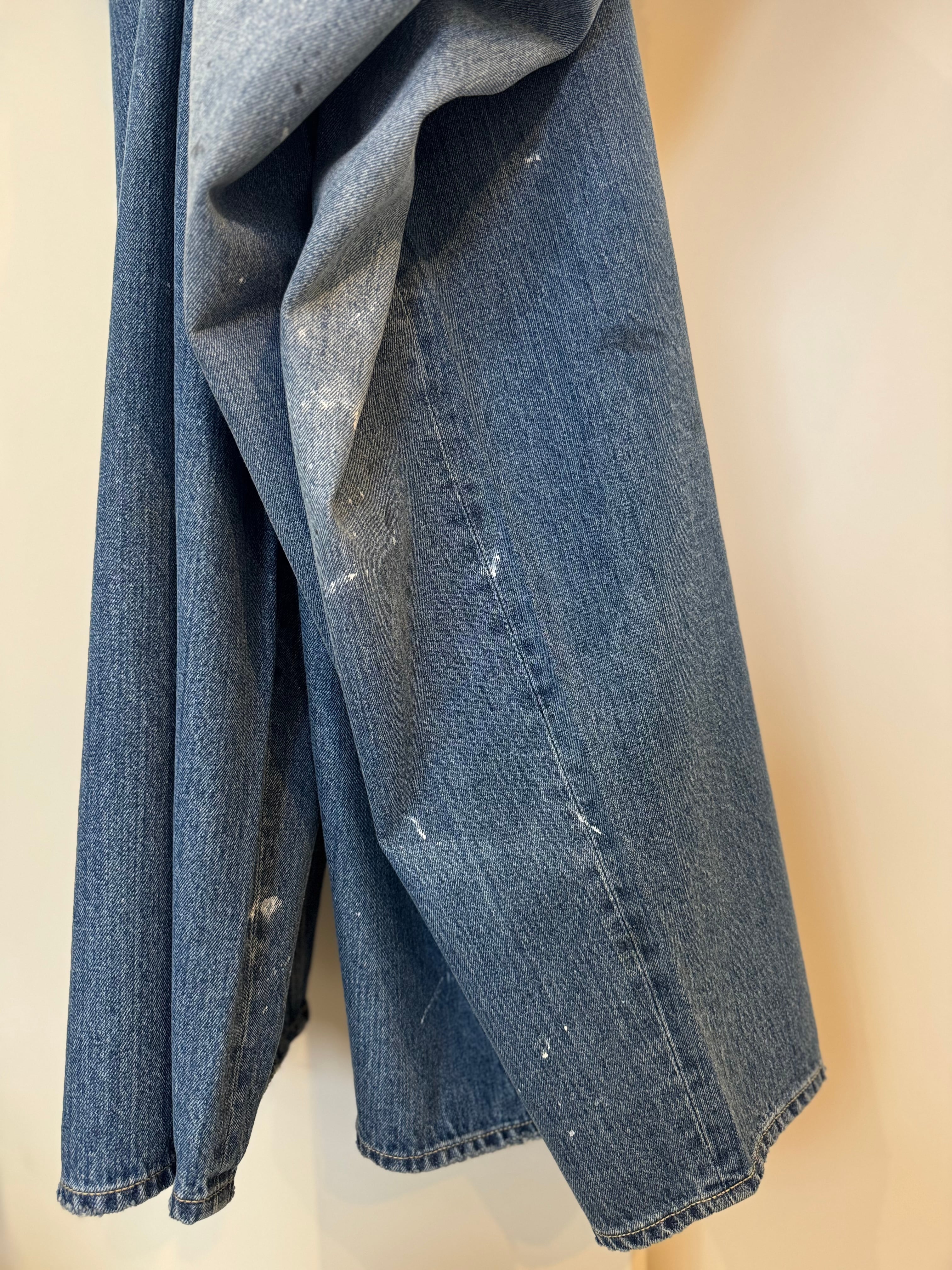 【LEMELANGE】ペンキングデニム　8613502