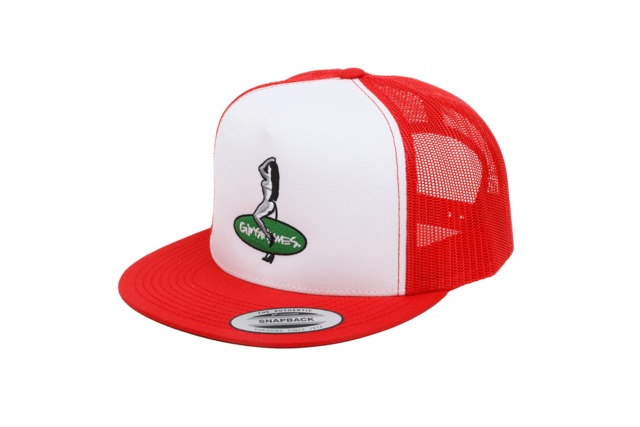 GINRHYMES / "LADY BOAD" SNAP BACK CAP/ RED