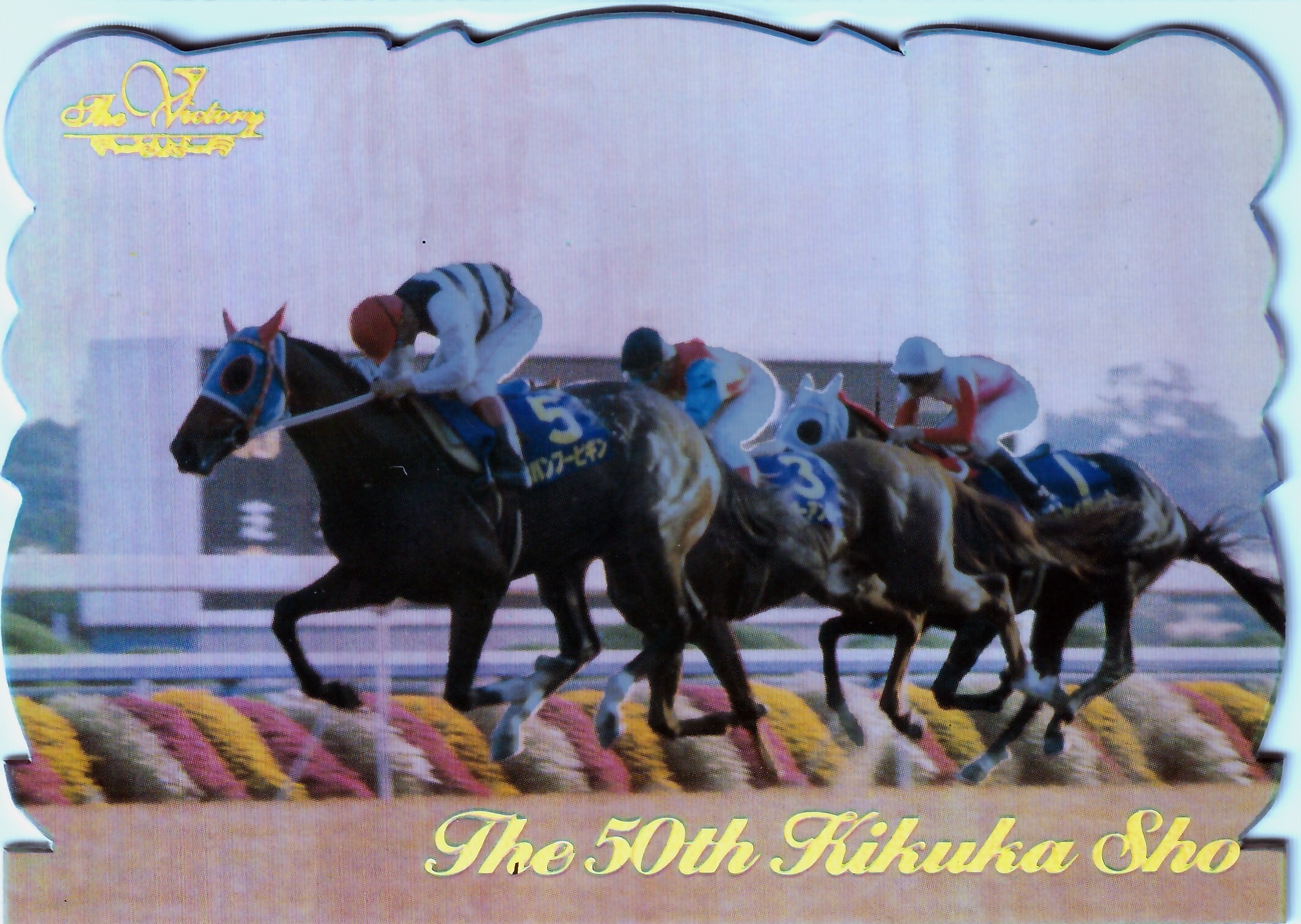第56回 菊花賞：マヤノトップガン(金文字ノーマル)「The Victory 1999