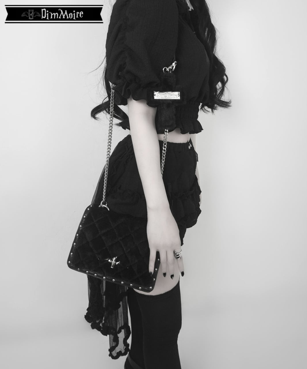 【完売品】Dimmoire ディムモアール　ショルダーバッグ　ブラック BABY..ショルダーバッグ【Black】 | DimMoire