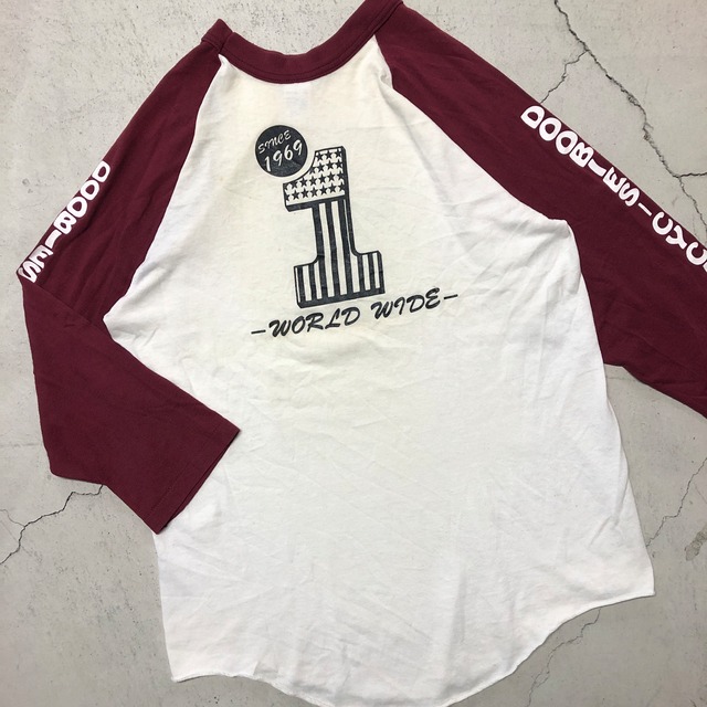 ⊕1980'S SOFFE ”DOOBIES" RAGLAN CUT-SEW