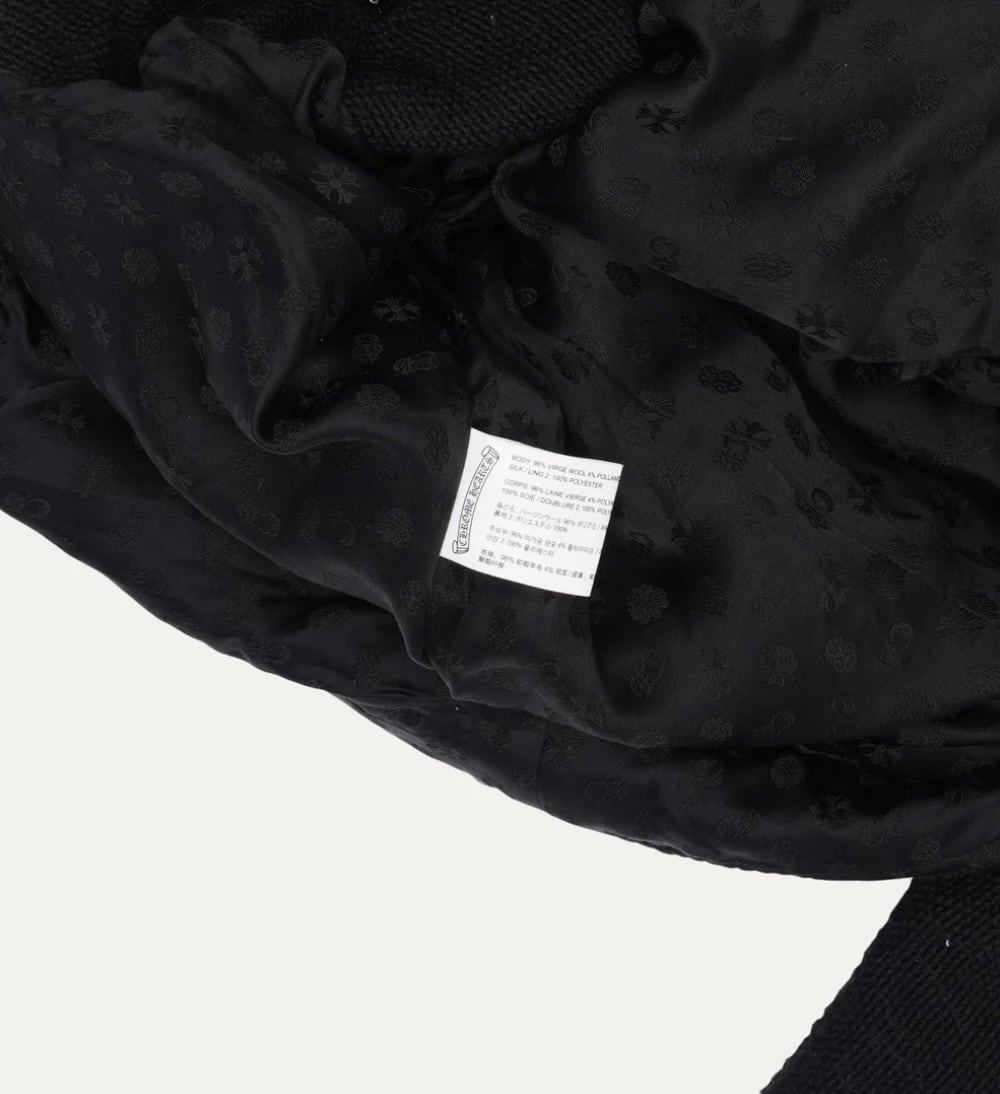 CHROME HEARTS クロムハーツ ダブルブレスト ニットコート CHROME HEARTS クロムハーツ ダブルブレスト ニットコート Double