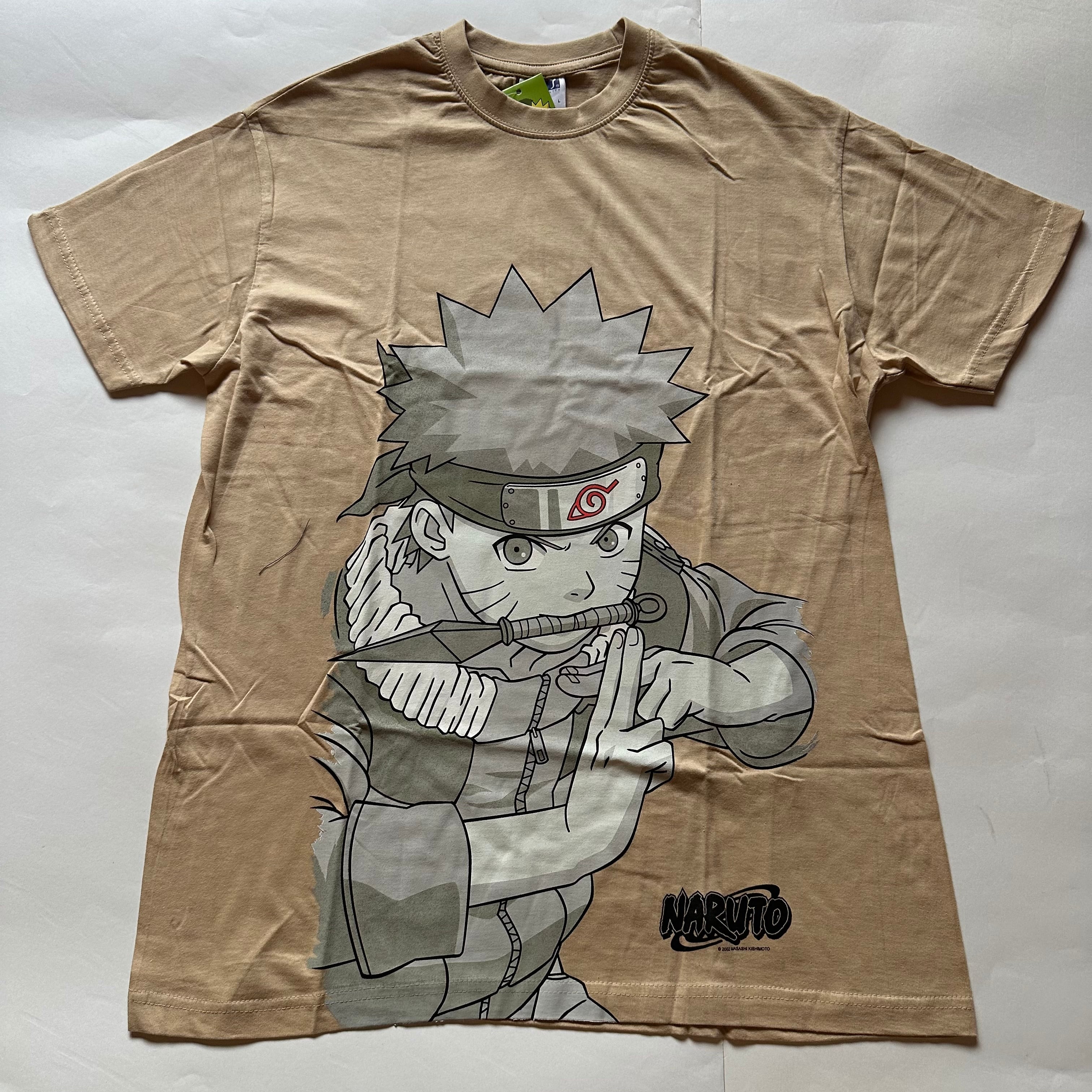 2002年製　オフィシャル　naruto ナルトTシャツ カカシ アニメTシャツ