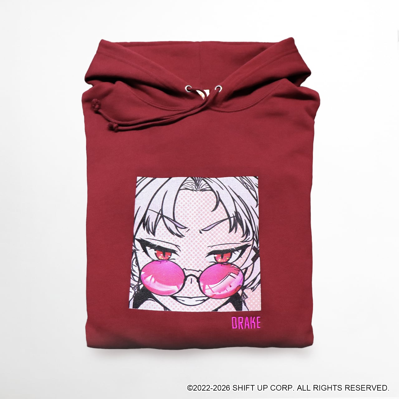 ストア限定】勝利の女神：NIKKE パーカー ドレイク（ボルドー）L/XL