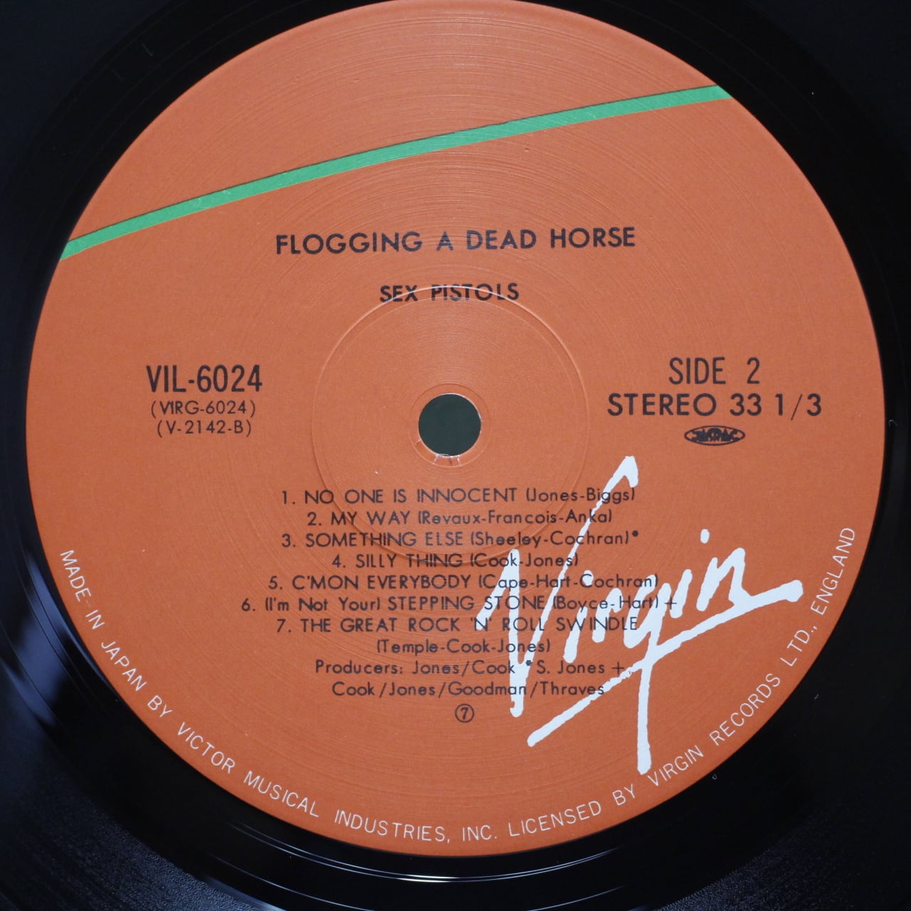 Sex Pistols / Flogging A Dead Horse [VIL-6024] - 画像4