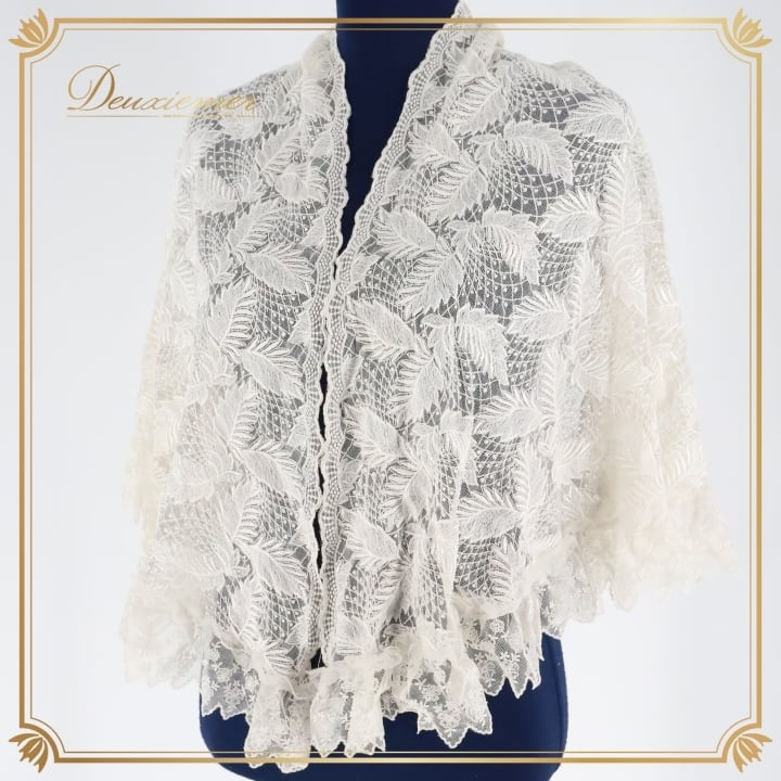 フラメンコ エレガンテレース マントンシージョ オフホワイト