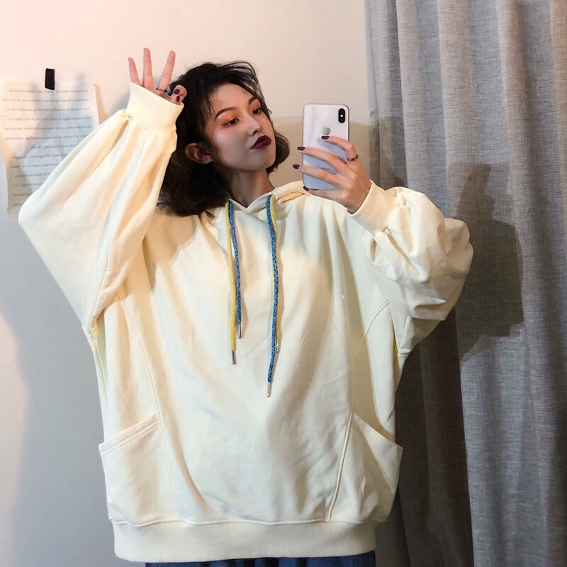 秋の塩のフード付きセーターの女性2020年長袖ジャケットの新しいルーズバージョンは薄くて用途の広いトップスタイドイン 1号婦人68783439937