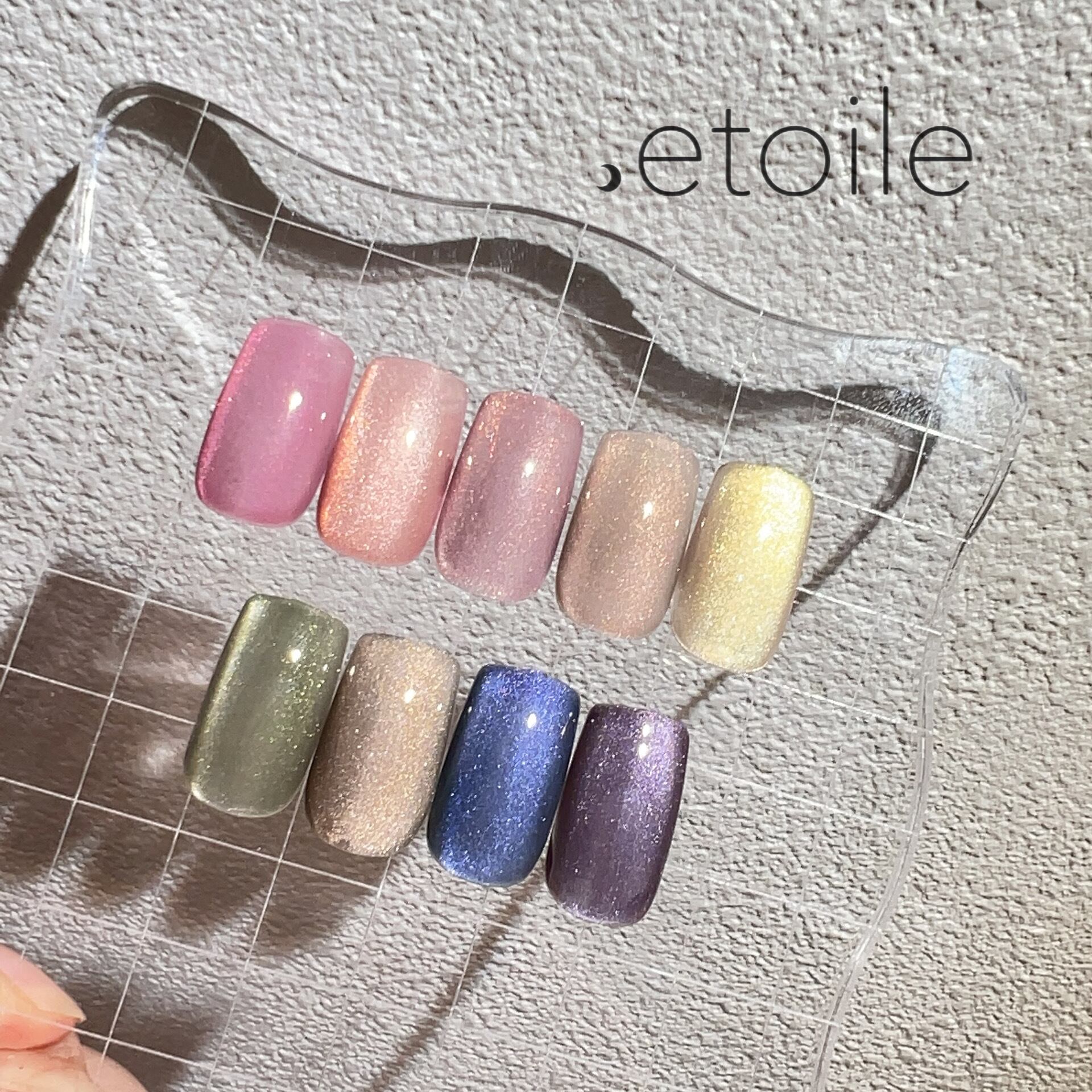 ietoile】アイエトワール シルクマグネットジェル カーネーション SMG