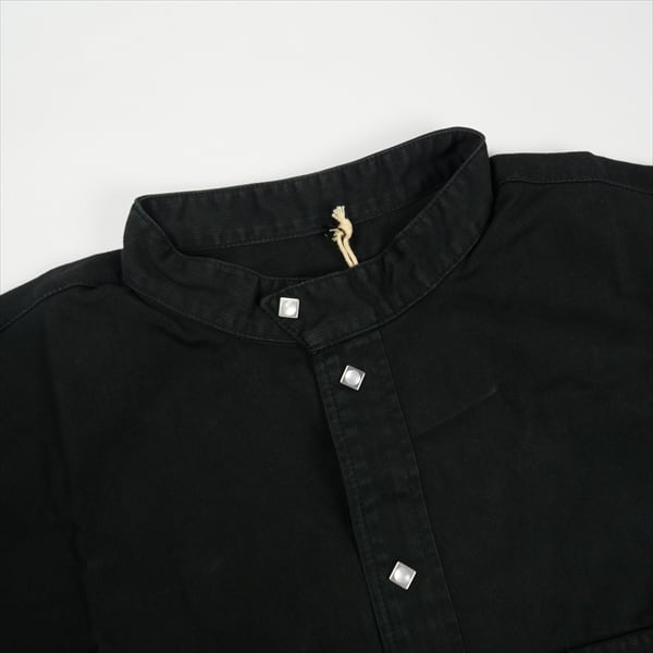 TENDERLOIN ワークシャツ　長袖シャツ　黒　L Size【L】 TENDERLOIN テンダーロイン PIQUE SHT SNAP BUTTON BLACK