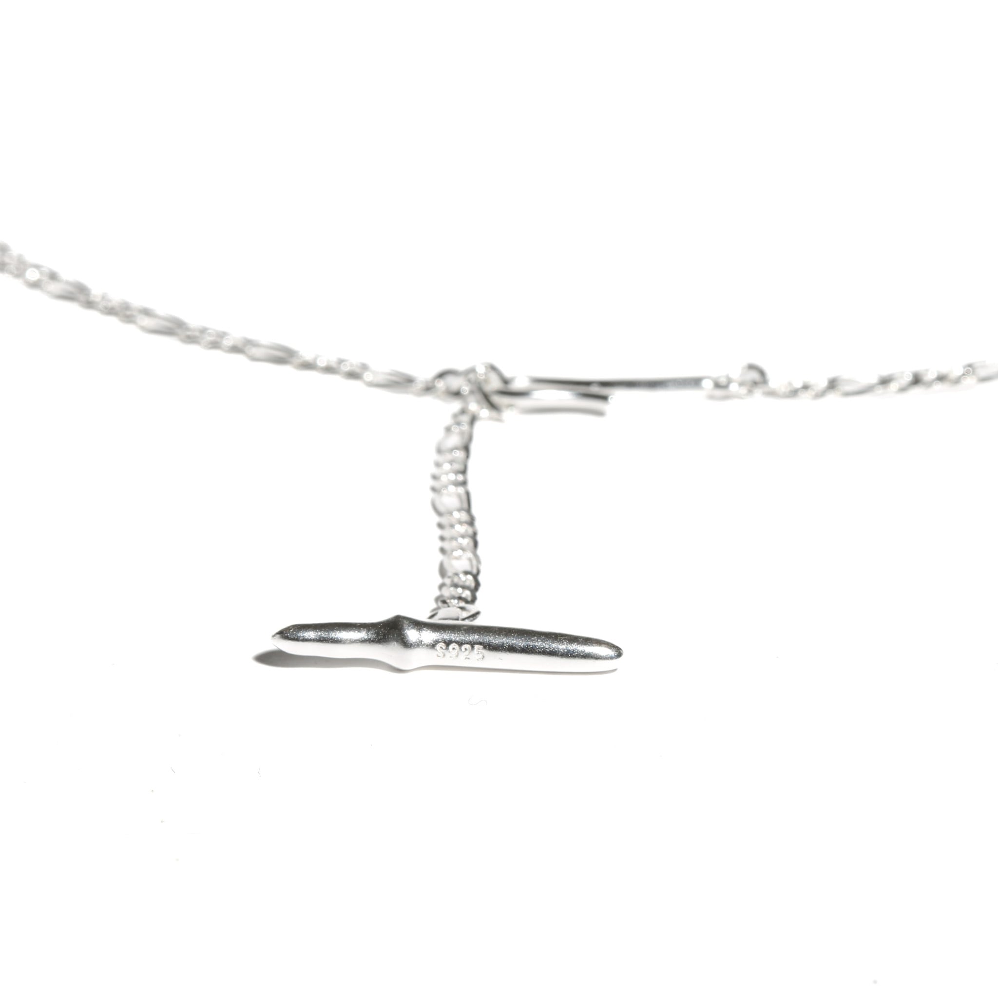 【完売品】s925 Lncs Hook Necklace s925 Figaro Hook Necklace | Lncs