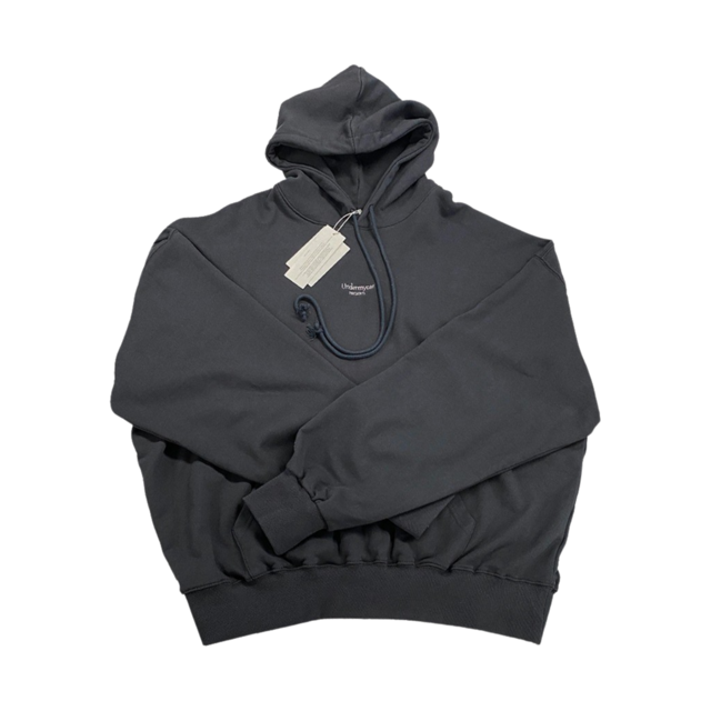 [UNDERMYCAR] Mu.09 Anti Fxxking Logo Play Oversized Hoodie Dark Navy 正規品 韓国ブランド 韓国通販 韓国代行 韓国ファッション アンダーマイカー 日本 店舗