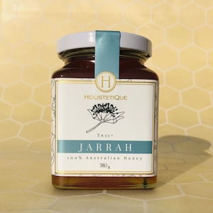 HOLISTETIQUE  Jarrah 380g　高品質・非加熱の蜂蜜