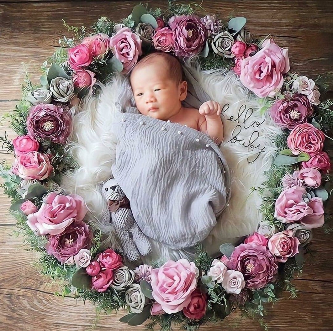 オーダーメイドニューボーン用フラワー】 | アトリエ・ペルル 花嫁さま