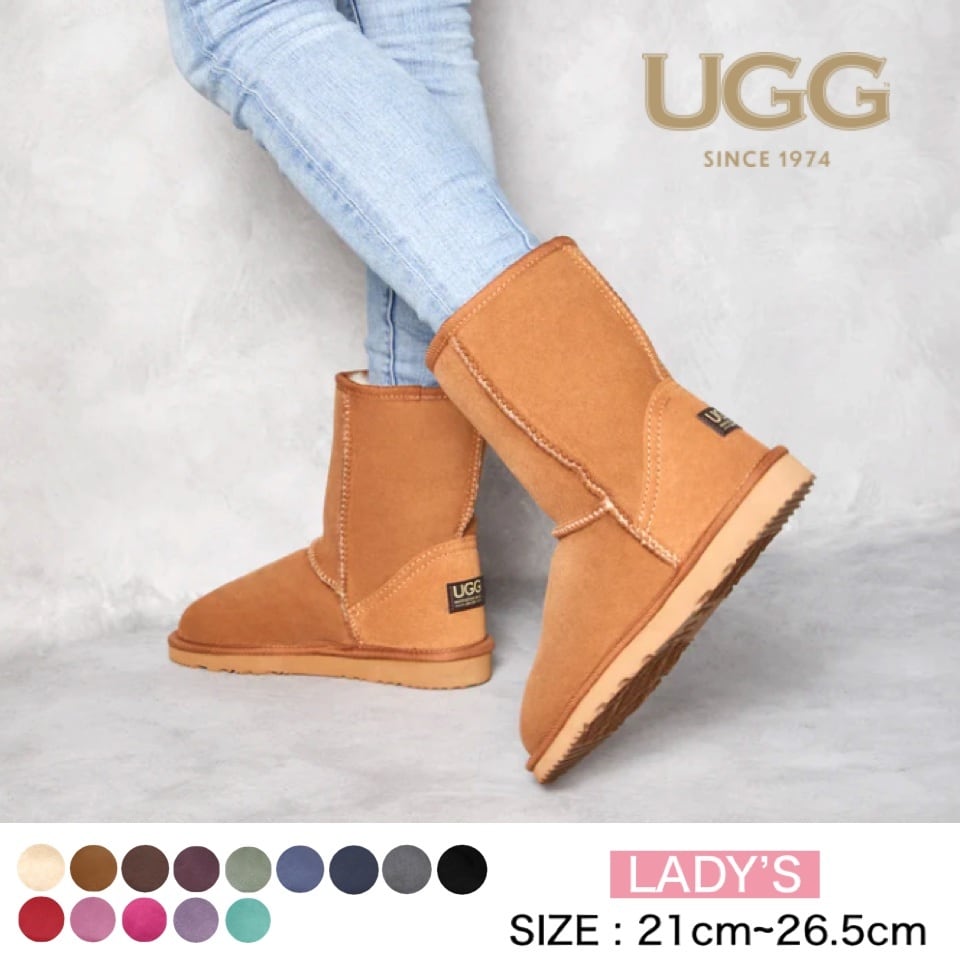 UGG 1974] クラシック ミドル ムートンブーツ | UGG Australian made