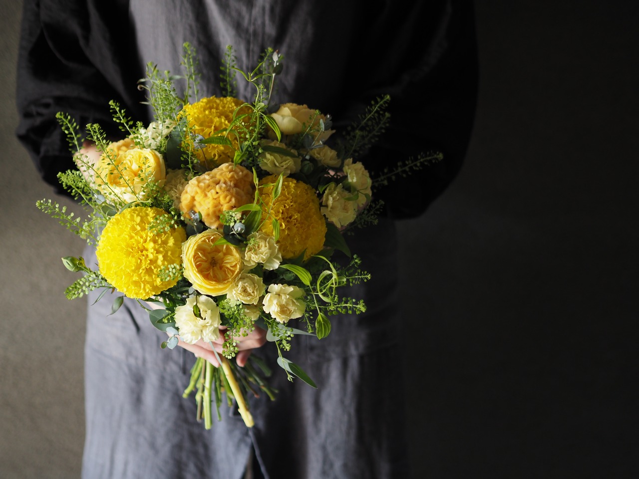 【Fresh bouquet】バースデーカラーブーケ（11月）