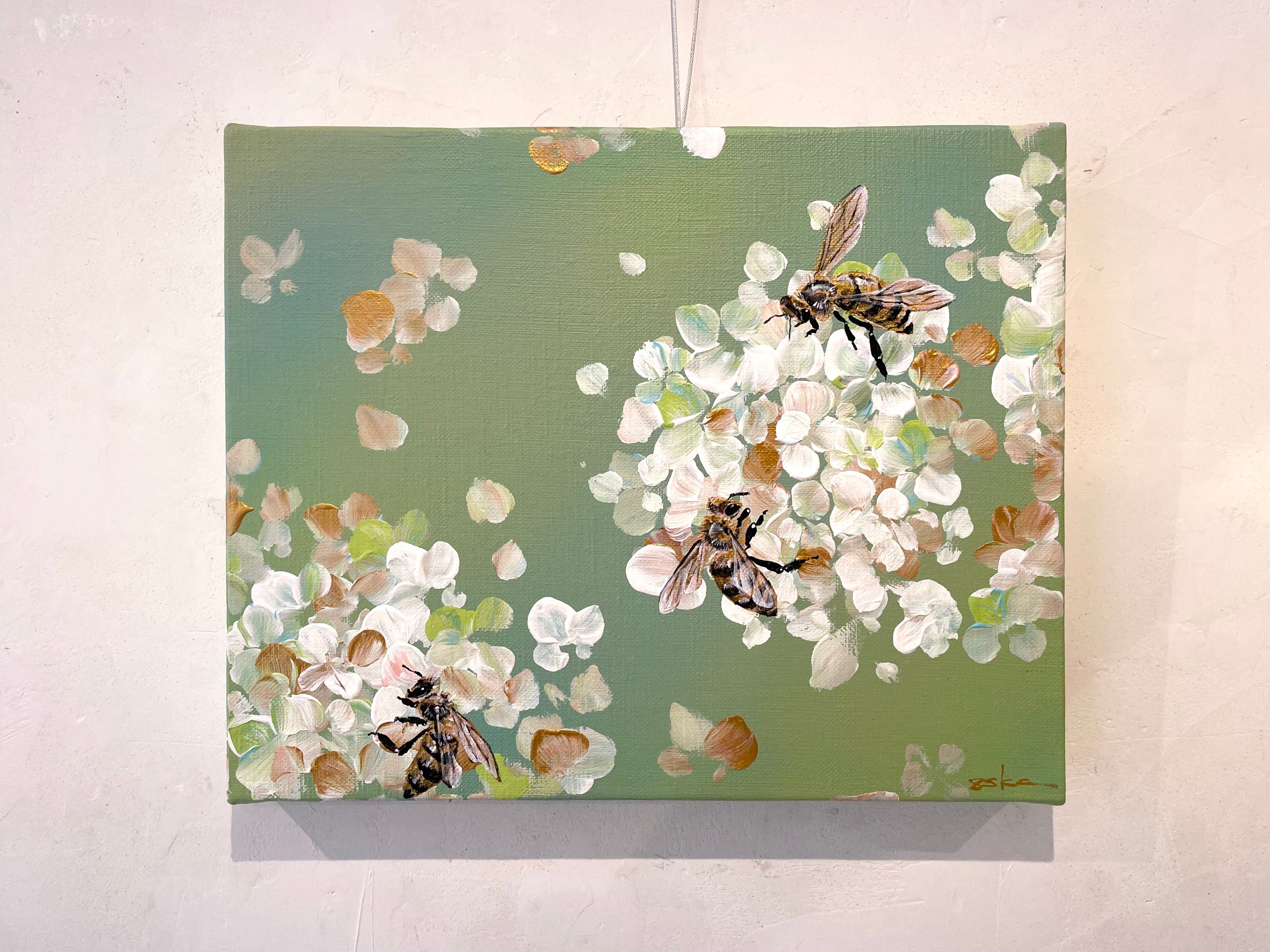 蜂と紫陽花(黄緑) | 8skastore