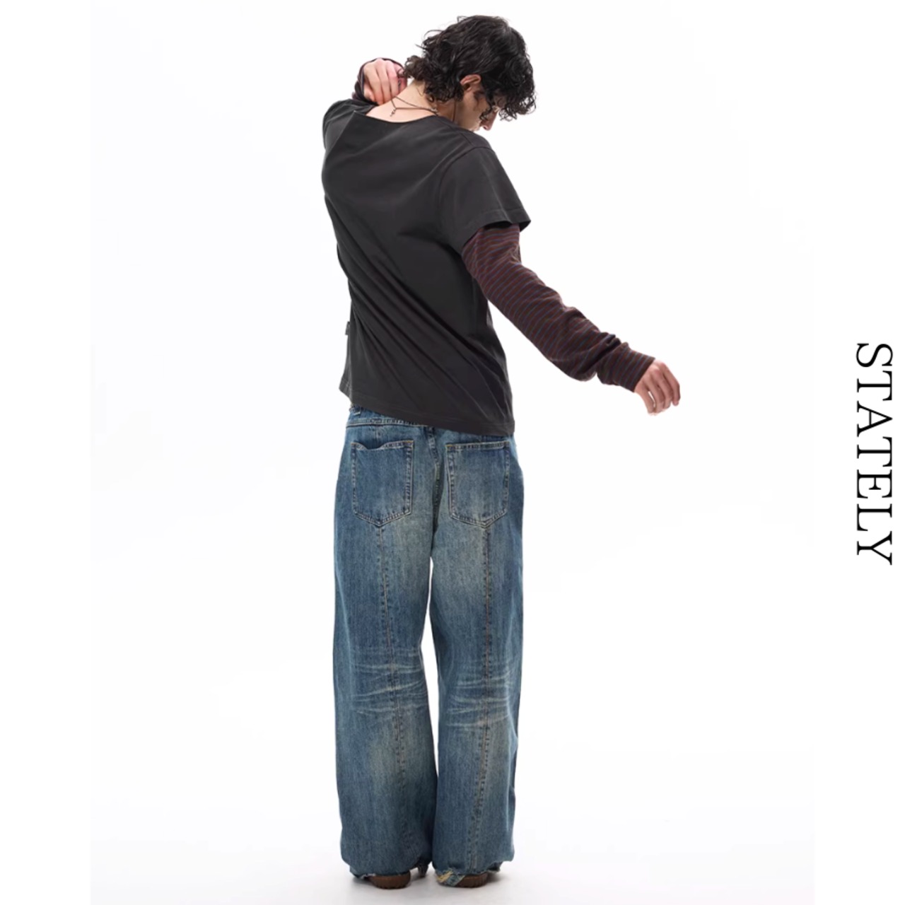 Unisex レイヤード Graphic Tee_T237・画像8