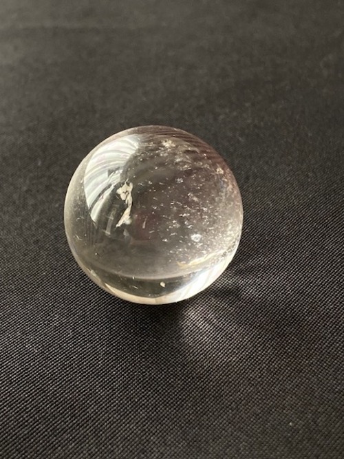 ヒマラヤ水晶丸玉　約24mm 約20g